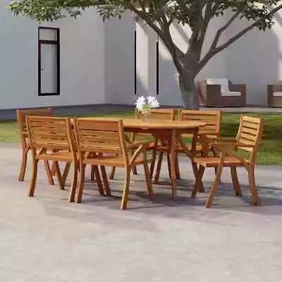 Garden Table Solid Wood Acacia Outdoor Patio Table Multi Sizes/Models VidaXL • $307.99