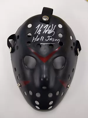 KANE HODDER Signed Hockey MASK HELL JASON Video Game Friday The 13th BAS QR B • £68.36