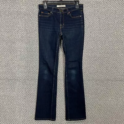 J Brand Jeans Bootcut Women's Size 27 Blue Mid Rise 31 In Inseam Dark Wash • $14