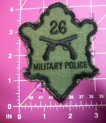 Vietnam Era US Army 26th Military Police Detatchment Patch • $7