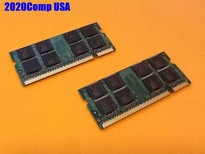 1GB (2 X 512M RAM Memory TESTED!!! HP DV9800 DV9000 DV6000 DV2000 DV2700 G60 G61 • $6.02