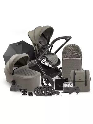 ICandy Core Complete Bundle- Moss Green Travel System Pram Pushchair Baby • £870