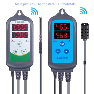 $55.99 • Buy Inkbird 2.4G Wifi Remote Controller Thermostat Humidistat Seed Plant Greenhouse