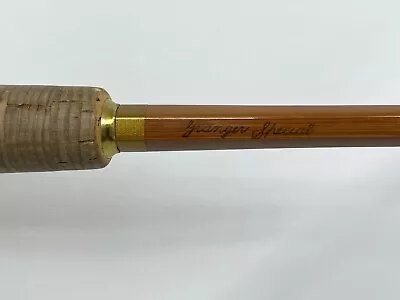 1938 Granger Special 4 Piece Bamboo Fishing Rod With Sock And Storage Tube • $249.99