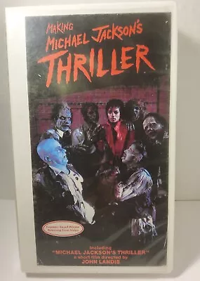 Making Michael Jacksons Thriller (VHS 1988) Rare  • $13.89