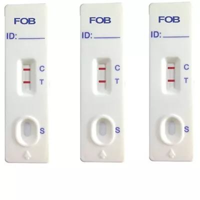 3 X Bowel Cancer Test GP Professional Colon Health Faecal Occult Blood FOB Tests • £6.95