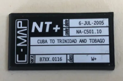 C-MAP NT+ CUBA TO TRINIDAD AND TOBAGO C-Card Marine Charts • $45