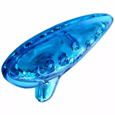 Maxtone Plastic Ocarina In Transparent Blue (Pk-1) • $10.99