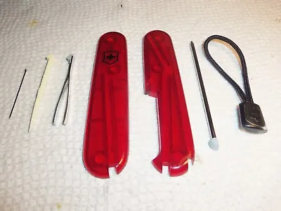 Victorinox Swiss Army 91MM PLUS SCALES *INK PEN *STRAIGHT PIN *TWEEZERS *LANYARD • $27