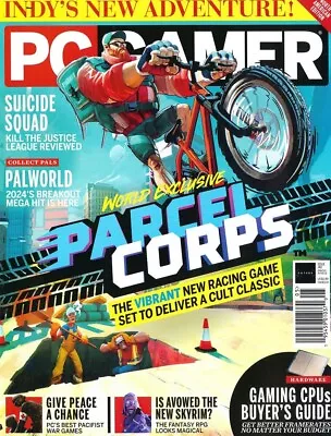 Pc Gamer Magazine - May  2024 - Parcel Corps (cover) • $19.99