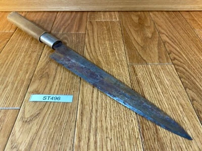 $31.98 • Buy Japanese Chef's Kitchen Knife Yanagiba Vintage SAKAI From Japan 197/335mm ST496