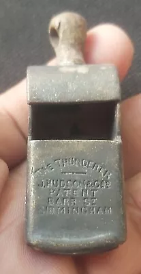 £48.34 • Buy 1899 Vintage British India Uk J. Hudson & Co Patent Birmingham Whistle Scarce!!