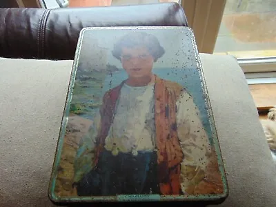 VINTAGE - William Crawford & Sons Ltd - Biscuit Tin - Sea Dreams By ROBIQUET  • £7