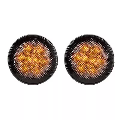 Car-Parts Left Right Side Fender Lamp Light Signal Marker For Jeep Wrangler JK • $34.98