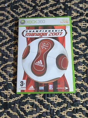 Championship Manager 2007 (Xbox 360) Complete  • £10