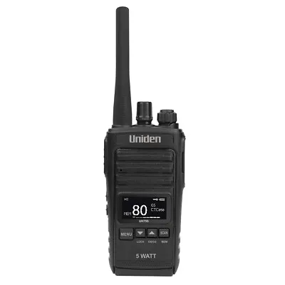 Uniden 5 Watt UHF CB Splashproof Handheld Radio UH755 • $127
