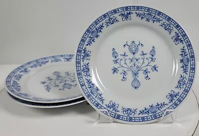 Kahla GDR Kobaltunterglasur ~ Dinner Plates ~ Blue Onion ~ Set Of 3 • $39.99