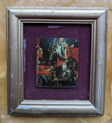 Jan Matejko Hold Pruski Framed Picture From The Krakow Museum Miniature  • £15