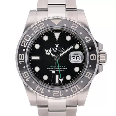 Rolex Gmt-Master II  116710LN With 40mm Oystersteel Case And Black Dial. Exce... • £10950