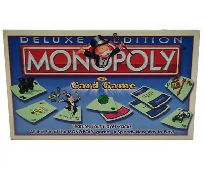 Deluxe Edition Monopoly The Card Game (Year 2000) Vintage Item#1062 • $16.99