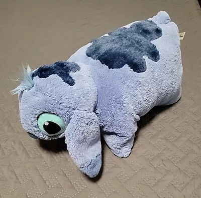 Disney Parks Lilo & Stitch Pillow Pet 20  Plush Stuffed Animal Folding Cushion • $17.89