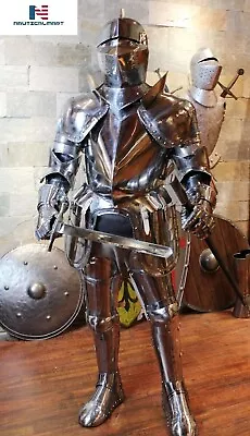 Iotcarmoury Medieval Knight Suit Of Armor Costume - LARP Wearable Authentic • $854.05