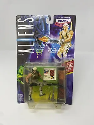ALIENS SPACE MARINE DRAKE ACTION FIGURE KENNER 1992 New • $18.99