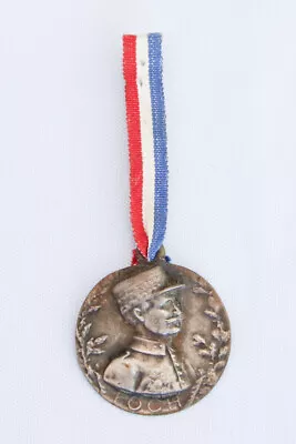 Original WWI Medal French Field Marshal Ferdinand Foch - Verdun Somme Marne • $75