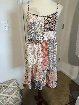 Altar'd State Patchwork Mini Dress Size Medium  • $19