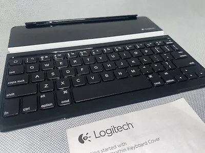 Logitech Ultrathin Keyboard Cover Black IPad 2 3rd & 4th Generation • $17.99