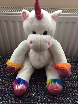 Unicorn Rainbow Teddy Tastic Soft Toy • £8.99