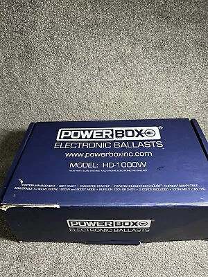 PowerBox HD-1000W 1000w 120/240V Dimmable Digital Electronic Ballast NEW • $69.95