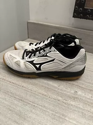 Mizuno Cyclone Speed 2 Volleyball Shoes 430270.0090 Women's Size 9 White Black • $15