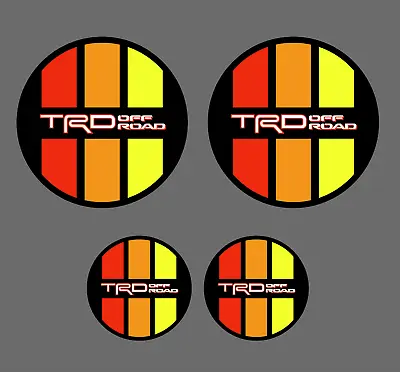 Toyota TRD OffRoad 4Runner Sticker Decal Retro 4 Runner Tacoma FJ Tundra 4 For 1 • $6.99