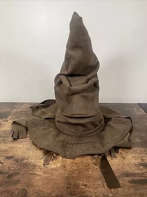 Harry Potter TALKING MOVING Sorting Hat Brown Official Wizarding World - WORKS • $29.99