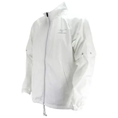 Mizuno Golf Rain Suit Wear 52MG6A0103 Jacket Pants Set Vapor Gray XL Japan New • $107.70