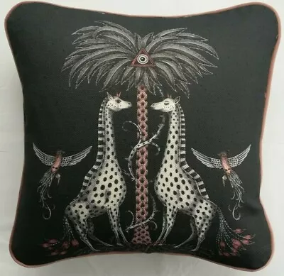 £26.99 • Buy Emma J Shipley CREATURA CHARCOAL Cushion Cover 41cm X 41cm