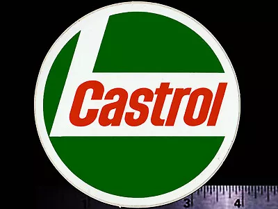 CASTROL Motor Oil - Original Vintage 1970's 80’s  Racing Decal/Sticker - 4 Inch  • $5.50