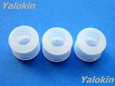 3 Round Clear Replacement Earbuds Eartips For Motorola HX550 H525 And H520 • $12.99