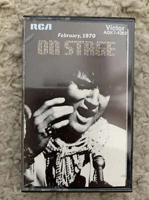 Elvis Presley On Stage Feb 1970 Live Audio Cassette Good Condition • $9.95