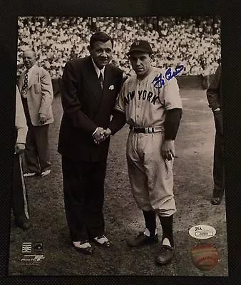 Yogi Berra W/ Babe Ruth New York Yankees Autographed 8x10 W/ JSA COA • $119.95