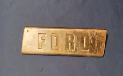 FORD Vintage Script Ad Emblem For Truck Car Side Free Shipping • $20