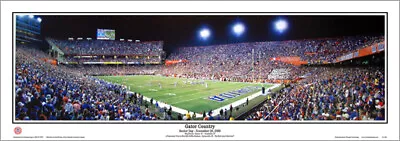 Florida Gators Football SENIOR DAY 2009 Griffin Stadium Panoramic POSTER Print • $40.49