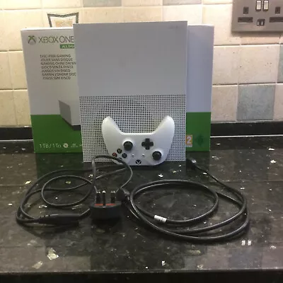 Xbox One S  White 1 Tb All Digital Good Condition • £120