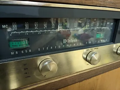 McIntosh MR 65B FM Stereo Tuner • $1000