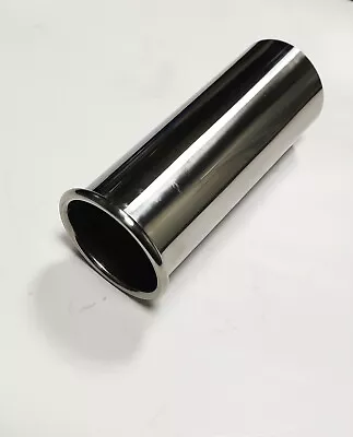 Exhaust 'Rolled Out' Tail Pipe Stainless Steel 'Out Verted Tips' • £24