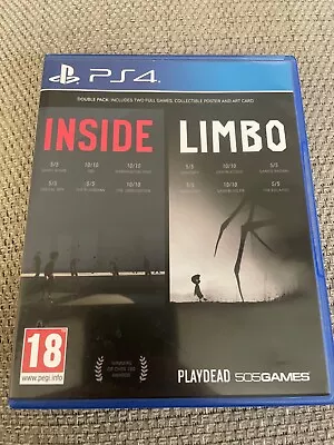Inside / Limbo (Playstation 4 Game - PS4 Game) • £6.50
