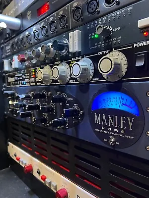 Manley Core Reference Tube Channel Strip W/ Class A Tube Mic/Line Preamp • $2100