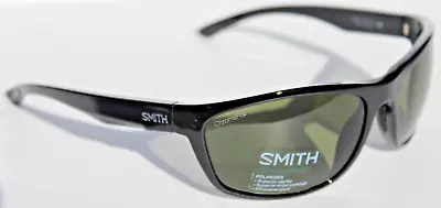 SMITH OPTICS Redding POLARIZED Sunglasses Black/Gray Green ChromaPop NEW $179 • $99.99