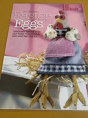 Alan Dart - EASTER EGGS - Mother Hen & Chicks Knitting Pattern  MAGAZINE EXTRACT • £1.75